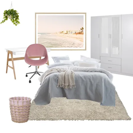 Scandi bright bedroom Interior Design Mood Board by Ashley Chee on Style Sourcebook