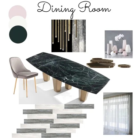Dining Room Interior Design Mood Board by SM on Style Sourcebook