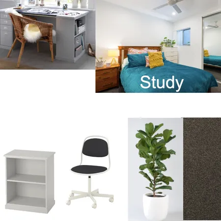 Study v2 Interior Design Mood Board by ellymaree on Style Sourcebook