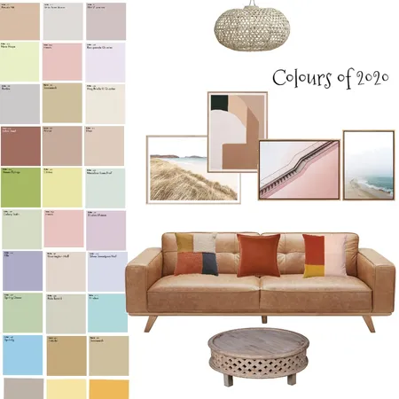 Decor - Colours of 2020 Interior Design Mood Board by Mermaid on Style Sourcebook