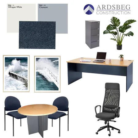 Ardsbeg Office 1 Interior Design Mood Board by Interior Styling on Style Sourcebook