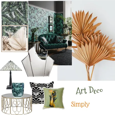 Art Deco simply Interior Design Mood Board by Laczi Emôke on Style Sourcebook