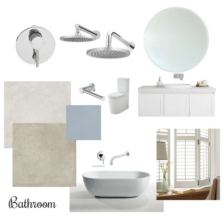 Pacific View Villa Bathrooms Interior Design Mood Board by AshleighCarr on Style Sourcebook