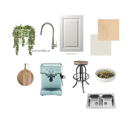Kitchen material board (Project 3) Interior Design Mood Board by lemontree1108 on Style Sourcebook
