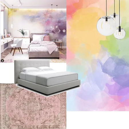 Girl Bedroom Interior Design Mood Board by JC Interiors on Style Sourcebook