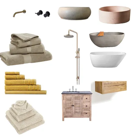 BATHROOM Interior Design Mood Board by justine12 on Style Sourcebook