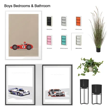 Boys Bedrooms & Bathroom Interior Design Mood Board by smuk.propertystyling on Style Sourcebook