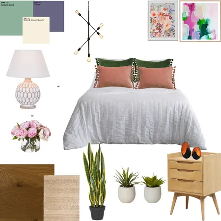 Bedroom mood board Interior Design Mood Board by Sujoya on Style Sourcebook