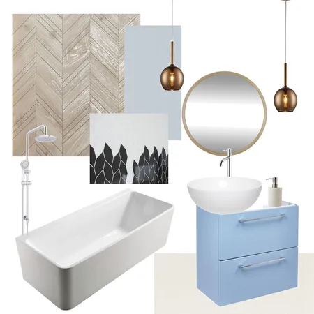 modern bathroom Interior Design Mood Board by Holi Home on Style Sourcebook