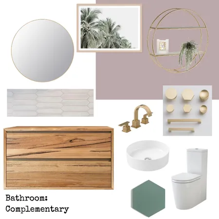 Powder Room Moodboard Interior Design Mood Board by loustokes on Style Sourcebook