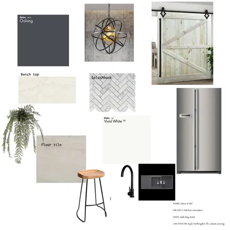 Industrial Kitchen Interior Design Mood Board by AllCustomJoinery on Style Sourcebook