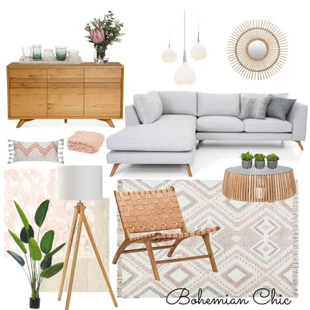 Bohemian Chic Interior Design Mood Board by MerakiDesire on Style Sourcebook
