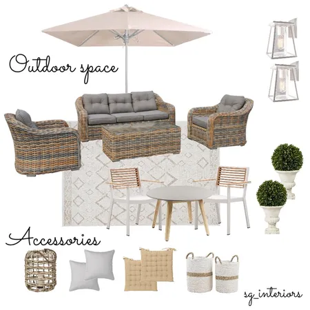 outdoor space Interior Design Mood Board by sginteriors on Style Sourcebook