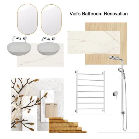 Viels's Bathroom renovation Interior Design Mood Board by sallychapelle on Style Sourcebook