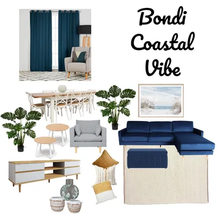 Bondi Coastal Vibe Interior Design Mood Board by Living Style Design on Style Sourcebook