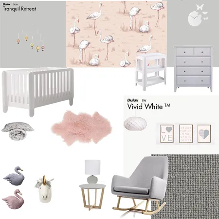 Nursery Interior Design Mood Board by VisualStyle on Style Sourcebook