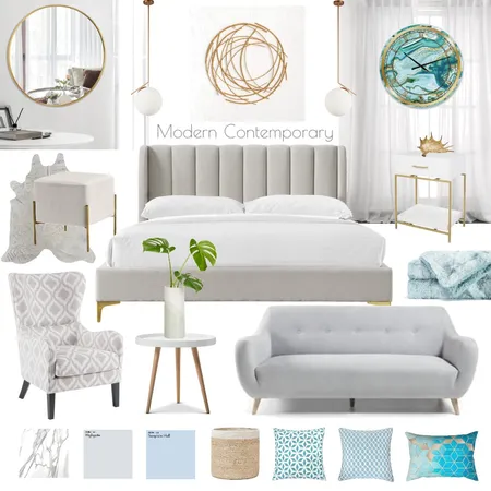 Master Interior Design Mood Board by JC Interiors on Style Sourcebook