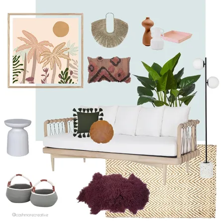 Coastal Apartment Sunroom Interior Design Mood Board by cashmorecreative on Style Sourcebook