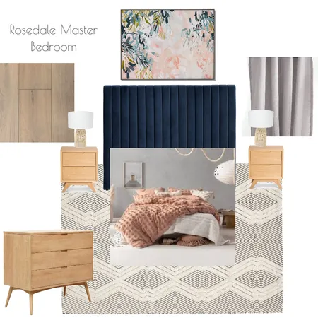Master Bedroom Rosedale St - Contemporary Coastal Interior Design Mood Board by christine_boulazeris on Style Sourcebook