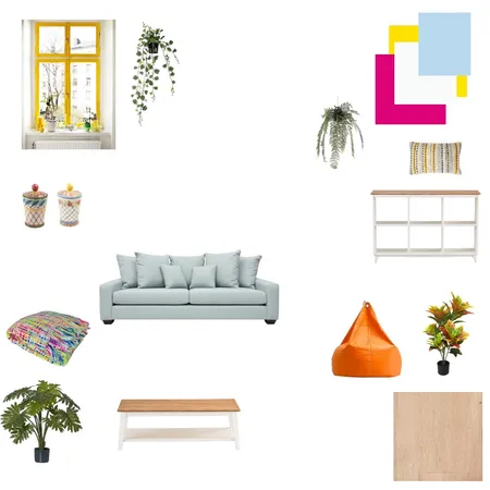 bright and colourful Interior Design Mood Board by babyloreal on Style Sourcebook