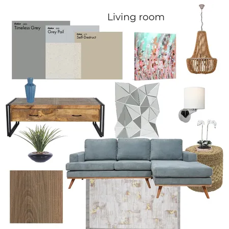 Living room Interior Design Mood Board by Bruna de Paula on Style Sourcebook