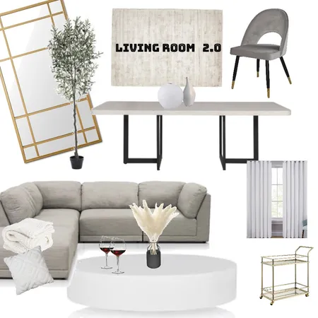 Living Area 2.0 Interior Design Mood Board by lenlen93 on Style Sourcebook