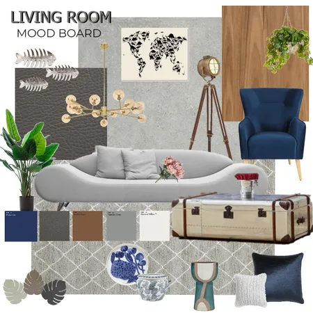 Godrej Prime Living Room Interior Design Mood Board by kinnarishah on Style Sourcebook