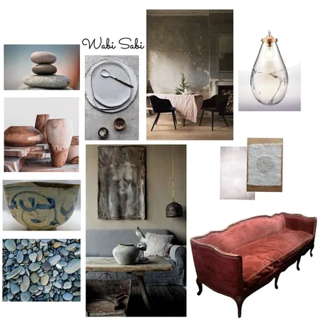 Wabi Sabi Interior Design Mood Board by JENNYMILLER on Style Sourcebook