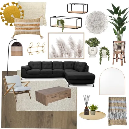 Liv's Loungeroom and Hall Way Interior Design Mood Board by athomewithcaitlyn on Style Sourcebook