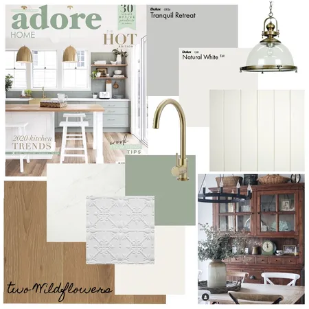 Rourke's Kitchen/dining Interior Design Mood Board by Two Wildflowers on Style Sourcebook