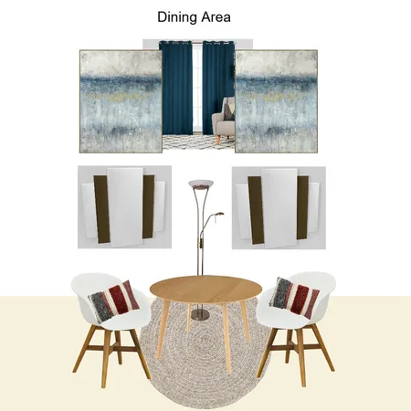 Airbnb Dining Interior Design Mood Board by momomo on Style Sourcebook
