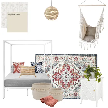 Boho Interior Design Mood Board by Designs by Jess on Style Sourcebook