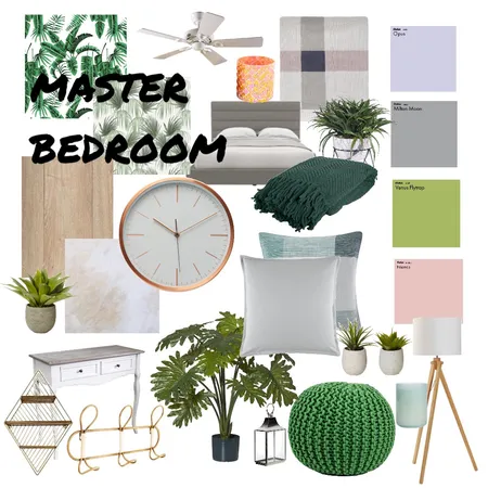 master bedroom green Interior Design Mood Board by mzalewska18 on Style Sourcebook