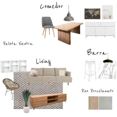 Living Comedor Interior Design Mood Board by LNob on Style Sourcebook