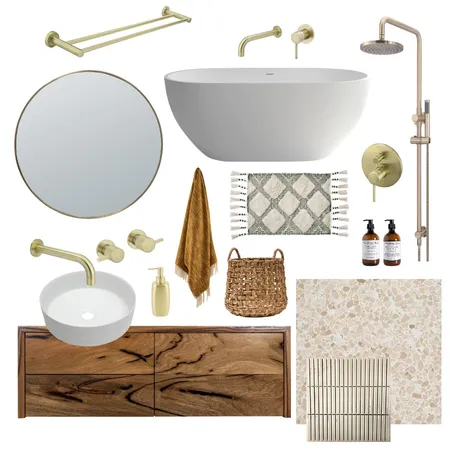 Ensuite Interior Design Mood Board by moffie19 on Style Sourcebook