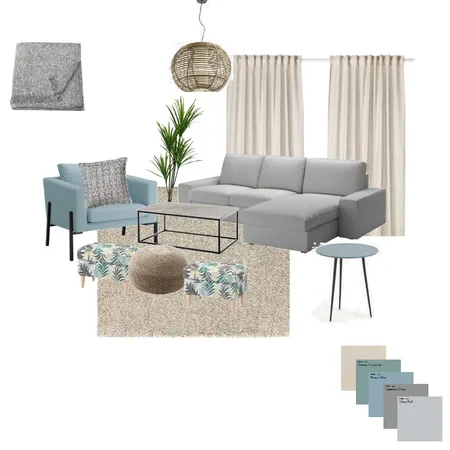 Living Room coastal Interior Design Mood Board by Nilufa Hoque on Style Sourcebook