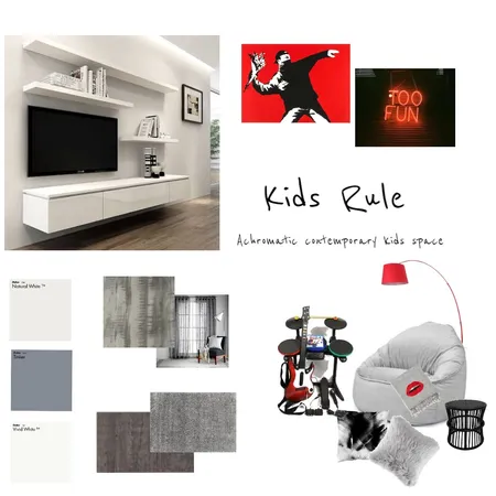 kids space Interior Design Mood Board by tbrack on Style Sourcebook