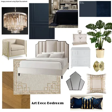 Final art deco Interior Design Mood Board by Maja Posenjak on Style Sourcebook