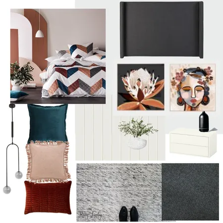 Master Bedroom Interior Design Mood Board by Rann on Style Sourcebook