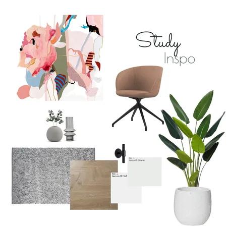 Study Mood Board Interior Design Mood Board by melaniem on Style Sourcebook