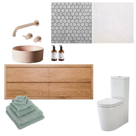 Boho Bathroom Interior Design Mood Board by SophieMills on Style Sourcebook