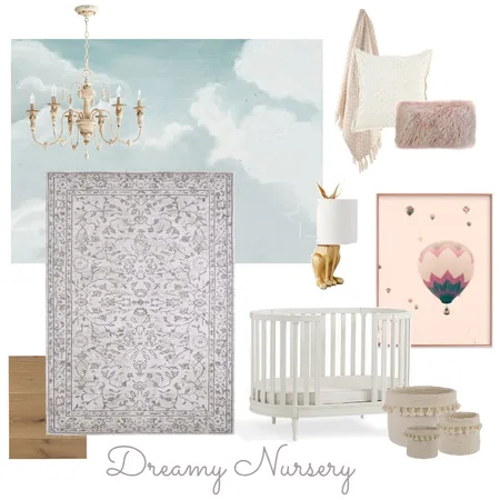 Dreamy Nursery Interior Design Mood Board by steph231 on Style Sourcebook