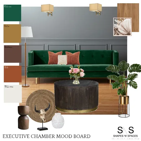 EXECUTIVE CHAMBER Interior Design Mood Board by kinnarishah on Style Sourcebook