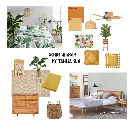 ochre jungle Interior Design Mood Board by Tahlia Sun on Style Sourcebook