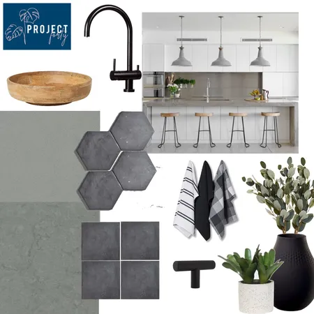 Kennedy's Kitchen Interior Design Mood Board by Project Forty on Style Sourcebook