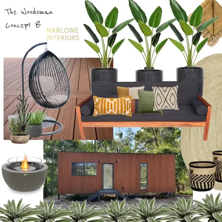 The Woodsman Concept B Interior Design Mood Board by Marlowe Interiors on Style Sourcebook