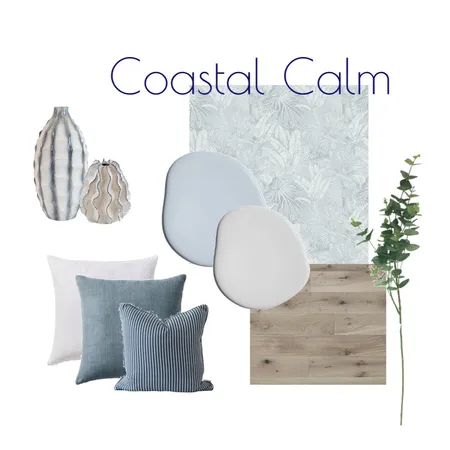 Coastal Calm Flat Lay Living Room Interior Design Mood Board by Kohesive on Style Sourcebook
