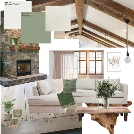 RUSTIC LIVINGROOM Interior Design Mood Board by mayciedavies on Style Sourcebook