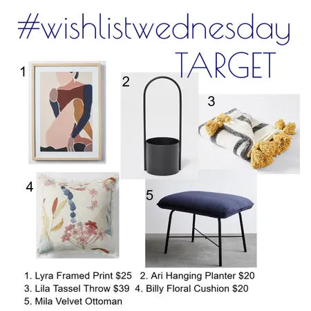 wishlist wednesday target Interior Design Mood Board by Kohesive on Style Sourcebook