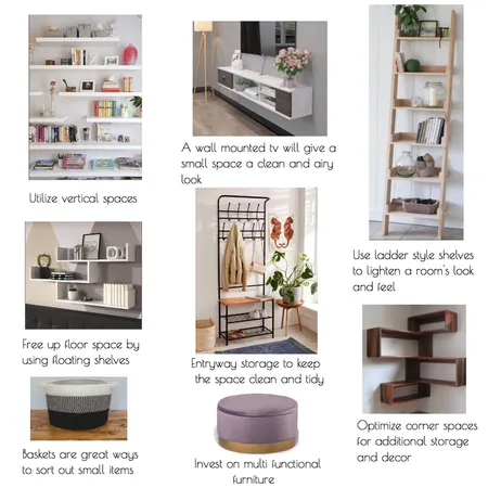 small space storage Interior Design Mood Board by rich on Style Sourcebook
